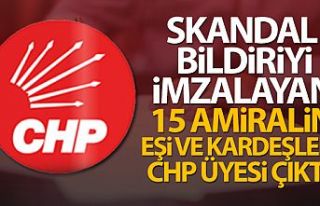 Skandal bildiriyi imzalayan 15 amiralin yakınları...