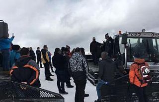 Snowtrack eğitim kursu Erzincan’da yapıldı