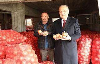 Soğan üreticilerinden Cumhurbaşkanı’na teşekkür