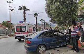 Söke’de trafik kazası: 2 yaralı