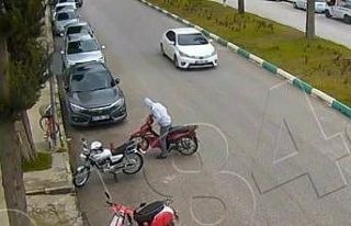 Suç makinesi hırsızlık zanlısı 112 kamera incelenerek...