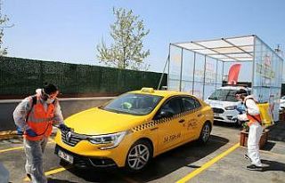 Sultanbeyli’de tam kapanma döneminde kamu araçları...