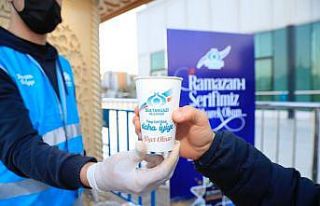 Sultangazi’de sıcak çorba çeşmesi