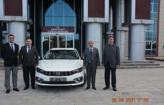 Sungurlu Emniyeti’ne araç bağışı