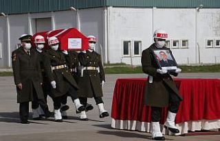 Suriye’de şehit olan Uzman Onbaşı Çakır memleketine...