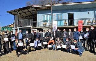 ’Sürü yönetimi elemanı benim’ kursuna katılan...