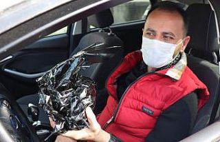 Sürücüler ceza yememek için cam filmlerini söktü