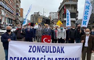 Tam kapanma nedeniyle erken 1 Mayıs kutlaması