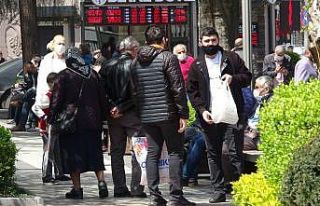 Tam kapanma öncesi güneşli havayı fırsat bilen...