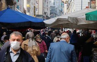 Tam kapanma öncesi semt pazarlarında yoğunluk