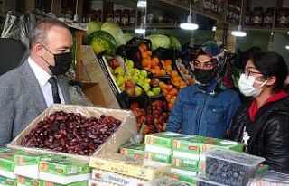 Tam kapanma öncesi Vali Öner, Başkan Demir ile...