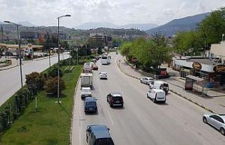 Tam kapanmanın ilk günündeki araç trafiği normal...