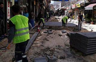 Tarihi Nusaybin Kapalı Çarşısında sağlıklaştırma...