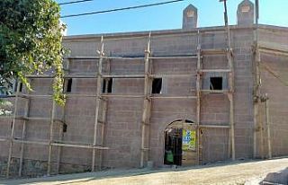 Tarihi Taşhan restorasyonunda sona gelindi