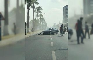 Tarsus’ta trafik kazası: 1 yaralı