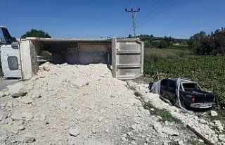 Tarsus’ta trafik kazasında 2 kişi yaralandı