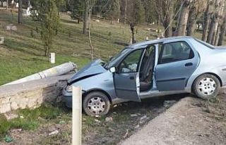 Tavşanlı’da trafik kazası 1 yaralı