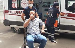Tazyikli suyla yüzünü kesti