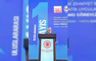 TBMM Başkanı Şentop ‘Uluslararası 1 Mayıs Kongresi’ne...