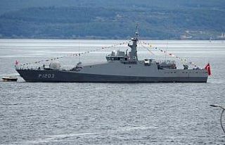 TCG Kumkale, 23 Nisan kutlamaları için Çanakkale’de