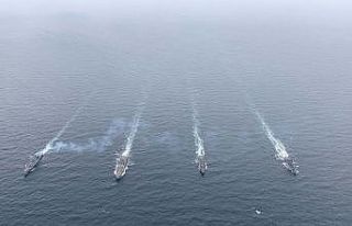 ‘TCG YAVUZ’ fırkateyni geçiş eğitimleri gerçekleştirdi