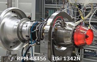 TEI-TJ300 Turbojet motoru rekor kırdı