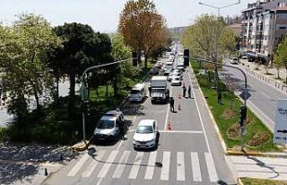 Tekirdağ’da sokaklar boş, polis noktalarında...