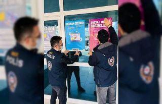 Tekirdağ’da sokaklara Siberay afişleri