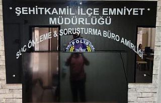 Televizyon hırsızı yakalandı