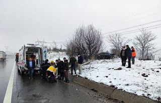 TEM’de trafik kazası: 3 yaralı