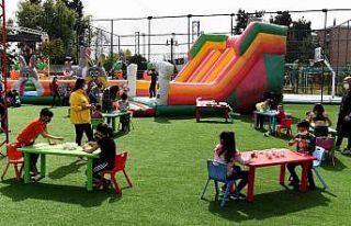 Teneffüs Park pandemi önlemleri ile kapılarını...