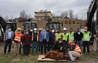 Tercan’da alt yapı çalışmaları başladı