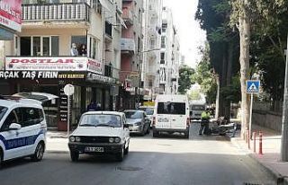 Ticari taksi ile motosiklet çarpıştı: 1 yaralı