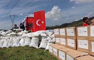 TİKA’dan Arnavutluk’ta çiftçilere tohum ve...