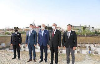TOBB’un Tarsus’a yapacağı okulun inşaatına...