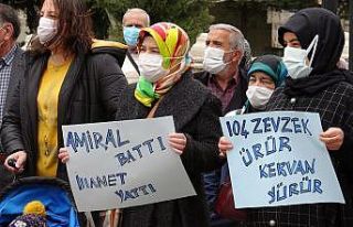 Tokat’ta emekli amirallere tepki