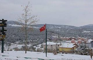 Tokat’ta Nisan ayında kar sürprizi