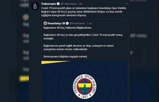 Trabzonspor’dan Başkan Koç’a geçmiş olsun...