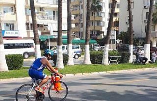 Triathloncu Gazi Ekrem Taşkın Türkiye şampiyonu