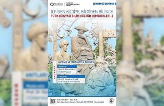 TÜDAM’da “Anıtları ve Yazıtlarıyla Türkler”...