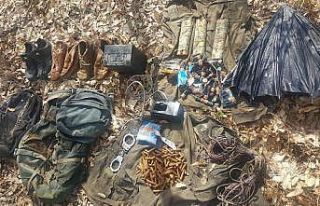 Tunceli’de 1 sığınak imha edildi çok sayıda...