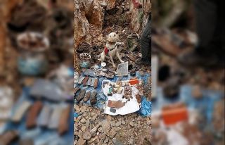 Tunceli’de teröristlerin kullandığı 8 sığınak...
