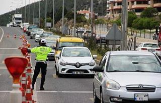 Turistik ilçelerin geçiş güzergahında kilometrelerce...