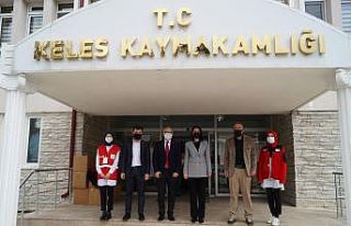 Türk Kızılay Bursa’dan Keles’e yardım eli