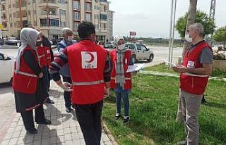 Türk Kızılayı Yeşilyurt Şubesi ihtiyaç sahiplerini...