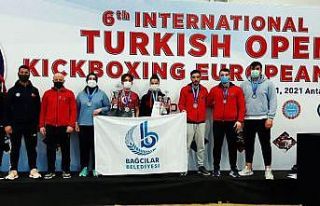Türkiye Açık Kick Boks Avrupa Kupası’nda birincilik...
