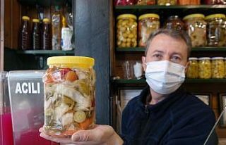 Turşu dükkânlarında satışlar yüzde 25 arttı