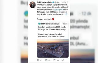 Ulaştırma ve Altyapı Bakanı Adil Karaismailoğlu’ndan...