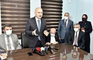 Ulaştırma ve Altyapı Bakanı Karaismailoğlu Gümüşhane’de