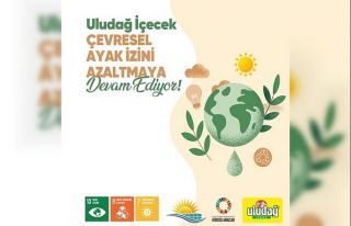 Uludağ içecek çevresel ayak izini "GES"...